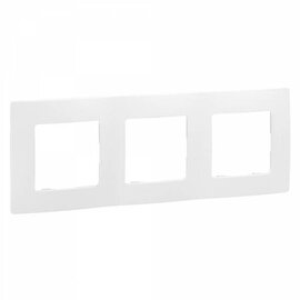 Зображення 2 Рамка для вимикача та розетки Legrand Etika frame 3-local White