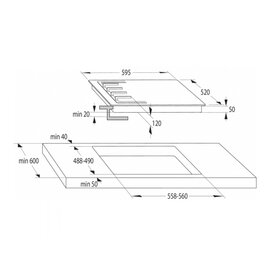 Зображення 4 Варильна поверхня Gorenje GCI691BSC
