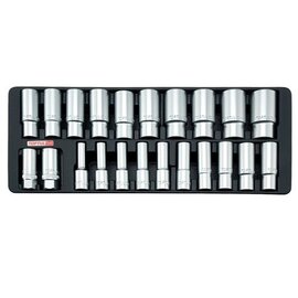 Изображение  Торцевые головки Toptul 1/2" 8-32мм  22шт. - GAAT2202