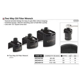 Изображение 2 Съемник подшипников Toptul 60-80 мм - JDCA0108