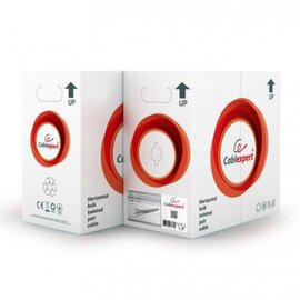 Зображення 4 Кабель вита пара Cablexpert UTP 5e 4х2х0,51 CCA внутр. (ал+мідь) 100м, Метрів в бухті: 100м.