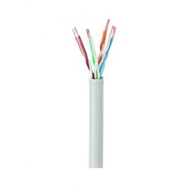Зображення  Кабель вита пара Cablexpert UTP 5e 4х2х0,51 CCA внутр. (ал+мідь) 100м, Метрів в бухті: 100м.