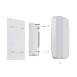 Изображение 4 Клавиатура Ajax KeyPad Plus White, Цвет: белый