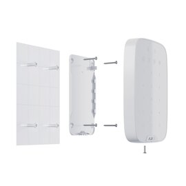 Изображение 5 Клавиатура Ajax KeyPad Plus White, Цвет: белый