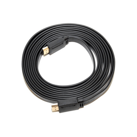 Изображение  Кабель мультимедийный Merlion HDMI-HDMI 3.0м Black &mdash; YT-HDMI(M)/(M)SLIM-3.0m