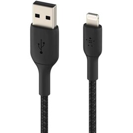 Изображение 2 Кабель Belkin USB-A - Lightning, 2.0 м, Black &mdash; CAA002BT2MBK