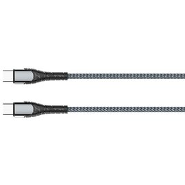 Изображение 3 Кабель ColorWay USB Type-C - USB Type-C PD Fast Charging, 3А, 65W, 1м Grey - CW-CBPDCC040-GR