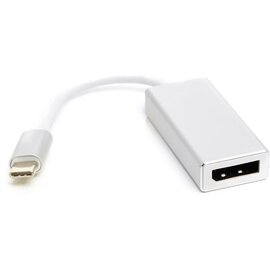 Изображение  Переходник PowerPlant USB 3.1 Type-C (Thunderbolt 3)-DisplayPort - CA911851