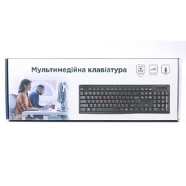 Зображення 4 Клавіатура Gembird KB-UM-107-UA USB Black