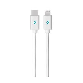 Изображение  Кабель Ttec Type-C - Lightning, 1.5м, White, MFi - 2DKM04B