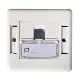 Зображення  Розетка Hypernet FP-FTP1-80 без заземлення