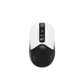 Зображення  Миша A4Tech FG12 USB Black/White