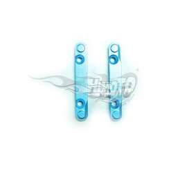 Зображення  Запчастина для радіоіграшок Himoto Blue Alum F/R Lower Susp Arm Holders 2P - 86627