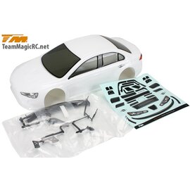 Зображення  Запчастина для радіоіграшок Team Magic E4D EVX Pre-painted Body Shell White - TM503366WA