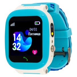 Изображение  Умные часы AmiGo GO004 Splashproof Camera+LED Blue с Bluetooth