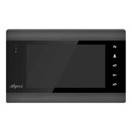 Изображение  Видеодомофон Myers M-72SD Wi-Fi Black сенсорные кнопки, Цвет корпуса: черный