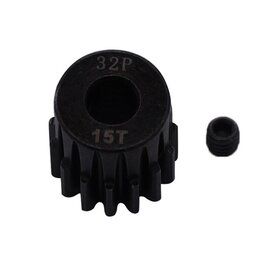 Зображення  Запчастина для радіоіграшок RCTurn M0.8 32 Pitch для 5мм (15T) - RTG02B15T