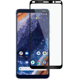 Зображення  Захисне скло PowerPlant для Nokia 9 PureView Black Full Screen - GL606993
