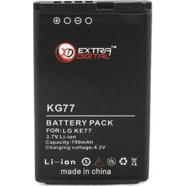 Зображення 2 Акумулятор Extradigital для LG KM380 (KG77 700mAh - DV00DV6058