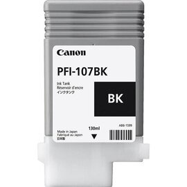 Изображение  Картридж для принтеров Canon PFI-107BK для iPF500/600/700, Black - 6705B001