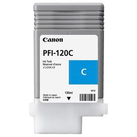 Изображение  Картридж для принтеров Canon PFI-120C для iPF200/205/300/305, Cyan - 2886C001
