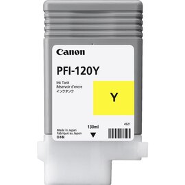 Изображение  Картридж для принтеров Canon PFI-120Y для iPF200/205/300/305, Yellow - 2888C001