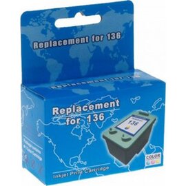 Изображение  Картридж для принтеров MicroJet HC-F34D для HP PSC 1513 аналог HP №136 Color - C9361HE
