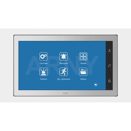 Зображення 2 Відеодомофон Arny AVD-1040 (2Mpx) PiP White, Колір корпусу: білий