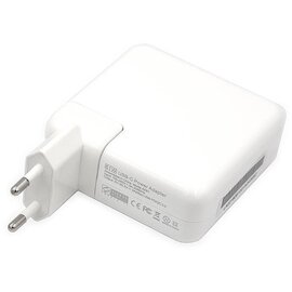 Зображення  Блок живлення ноутбука PowerPlant для Apple 220V, 20V 61W, USB Type-C - AP61HCUSB