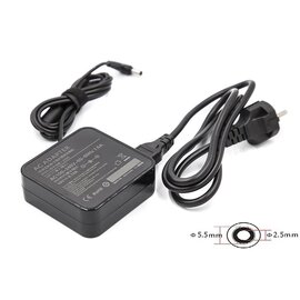 Зображення  Блок живлення ноутбука PowerPlant для Asus 220V, 19V 90W 4.74A, 5.5x2.5 - WM-AS90F5525
