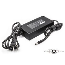 Зображення  Блок живлення ноутбука PowerPlant для HP 220V, 19V 180W 9.5A, 7.4x5.0 - HP180F7450