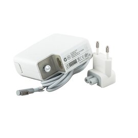 Изображение  Блок питания ноутбука PowerPlant для Apple 220V, 18.5V 85W 4.6A Magnet tip - AP85EMAG