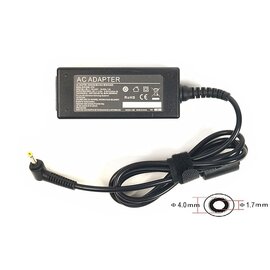 Изображение  Блок питания ноутбука PowerPlant для IBM/Lenovo 220V, 20V 45W 2.25A, 4.0х1.7мм - IB45H4017