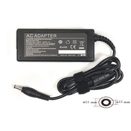Изображение  Зарядка ноутбука PowerPlant для IBM/Lenovo 220V, 20V 65W 3.25A, 5.5х2.5мм - IB65H5525