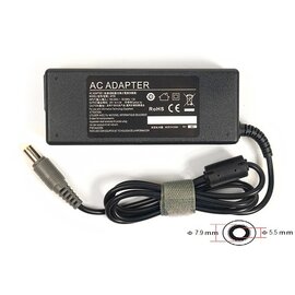 Изображение  Блок питания ноутбука PowerPlant для IBM/Lenovo 220V, 20V 90W 4.5A, 7.9х5.5мм - IB90H7955