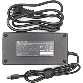 Зображення 2 Блок живлення ноутбука PowerPlant для IBM/Lenovo 220V, 170W 20V 8.5A, USB - IB170HUSB