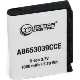 Зображення 2 Акумулятор Extradigital для Samsung U908/E950/Z240/U900/U800/F309/F609/J208/J758/L168/L170/S659/S73, 1000mAh -