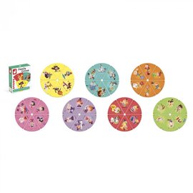 Изображение  Настольная игра Janod Happy Families Цирк - J02755