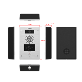 Зображення 5 Панель виклику Fanvil i32V під врізний монтаж