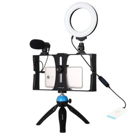 Зображення  Набір блогера для гаджетів Puluz PKT3025L blue