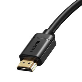 Зображення  Кабель мультимедійний Baseus high definition Series HDMI To HDMI microUSB Micro 3m Black - CAKGQ-C01