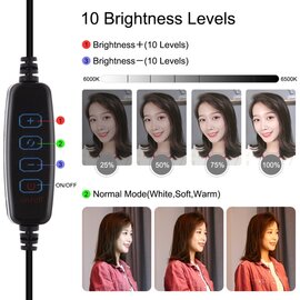 Зображення 4 Студійне освітлення Puluz PKT3090B 26см