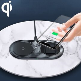 Зображення  Зарядний пристрій Baseus Simple 2in1 Transparent &ndash; WXJK-A01