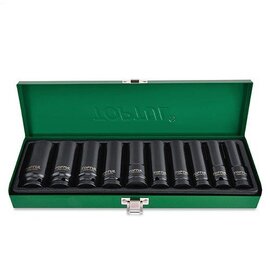 Изображение  Торцевые головки Toptul 1/2" 7/16-1" 10шт. - GEAD1002