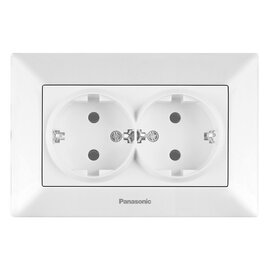 Изображение  Розетка Panasonic Arkedia Slim WNTC02052WH-UA White без крышки