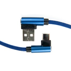 Изображение 2 Кабель Dengos USB-USB Type-C 0.25м Blue - NTK-TC-UG-SHRT-SET-BLUE