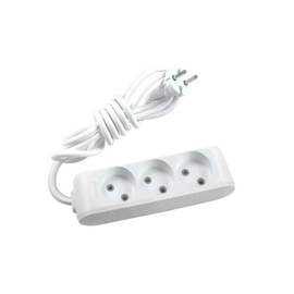 Изображение  Сетевой фильтр Panasonic X-tendia WLTB02352GR-UA 5m Grey 3 розеток, Длина шнура: 5 м