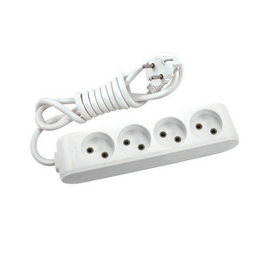 Изображение  Сетевой фильтр Panasonic X-tendia WLTB02432GR-UA 3m Grey 4 розеток, Длина шнура: 3 м