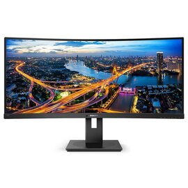 Изображение  Монитор Philips UltraWide 345B1C/00 VA Black Curved
