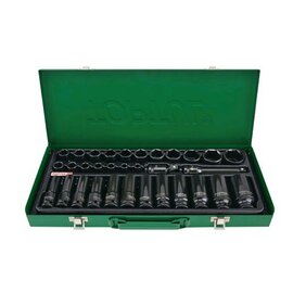 Изображение  Торцевые головки Toptul 1/2" 8-32мм 32шт. - GDAD3201